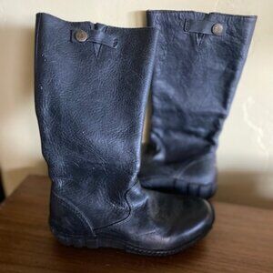 NEW Girls Palladium Knee Black Boots Size Eur 30 ~ US 13